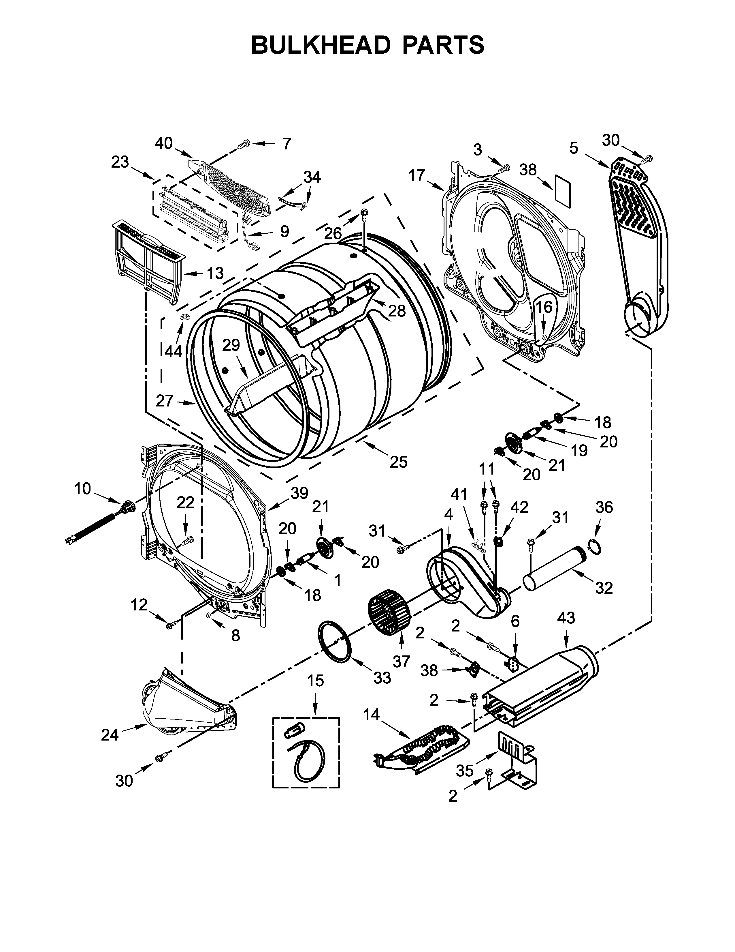 Bulkhead parts