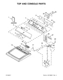 Top and console parts
