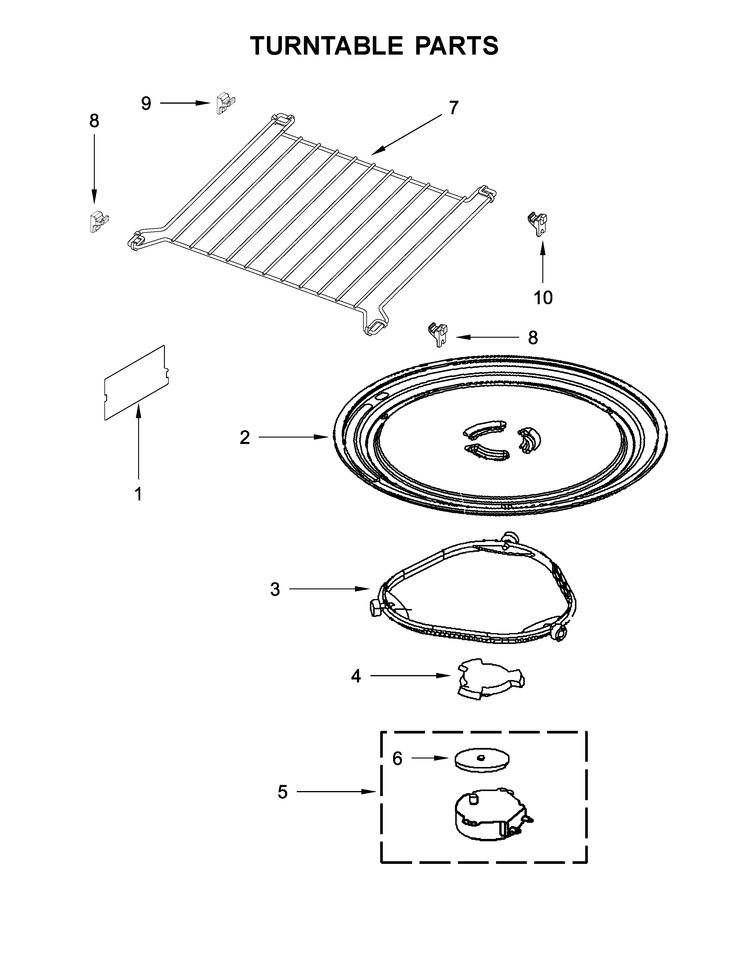 TURNTABLE PARTS