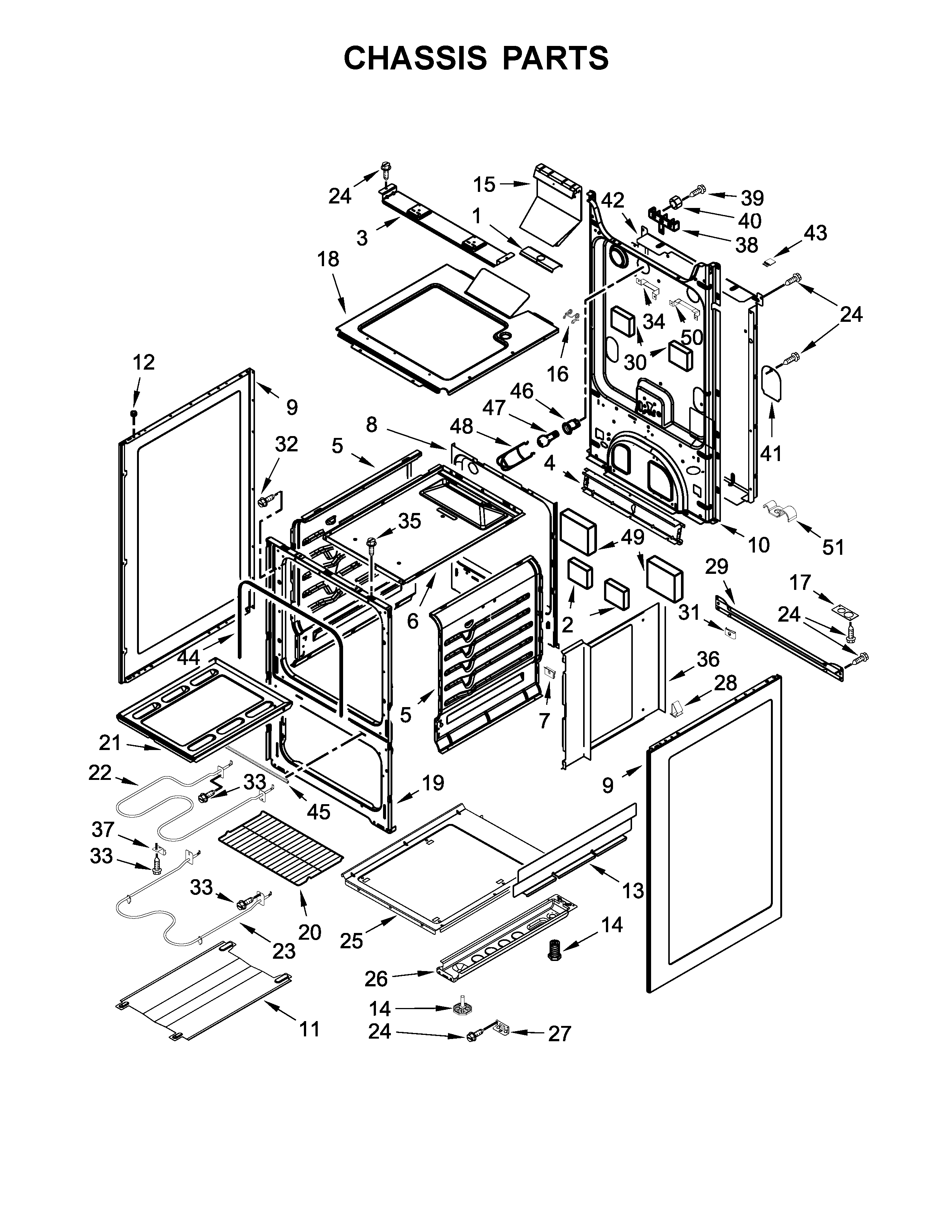 Chassis parts