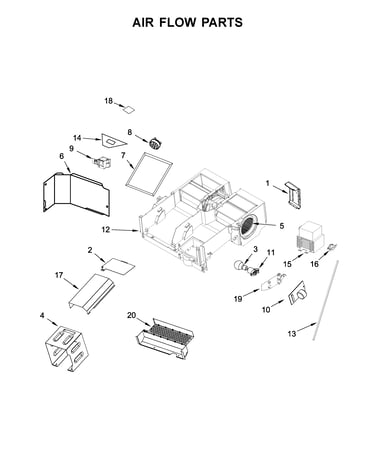Air flow parts