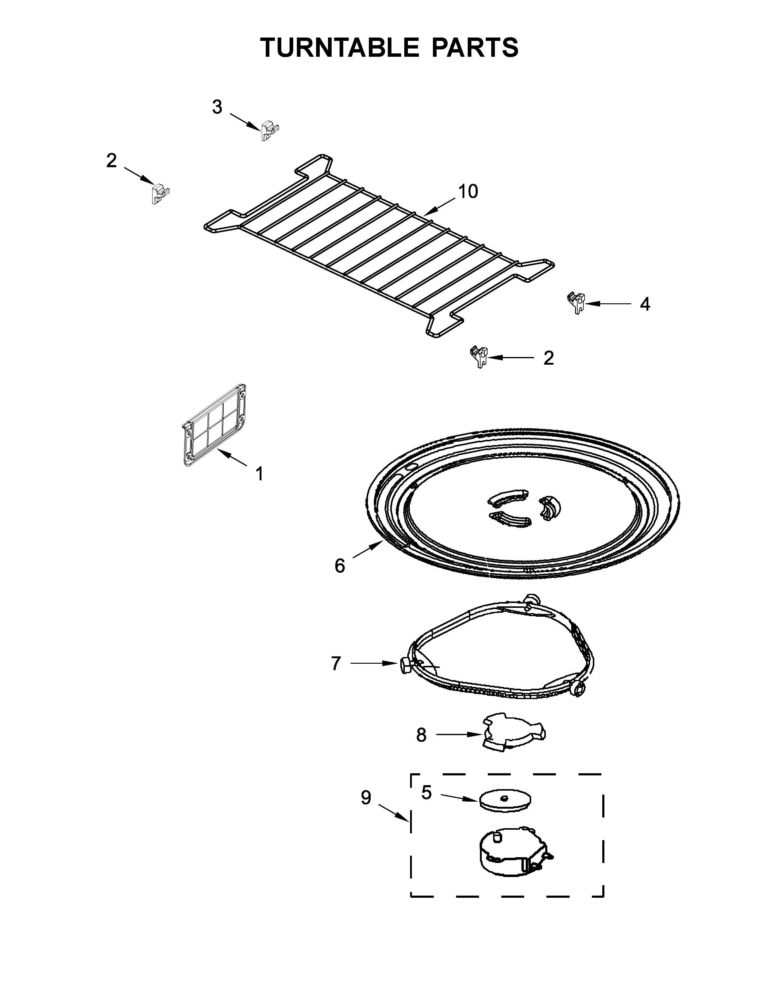 TURNTABLE PARTS