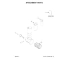 KitchenAid 5KSMVSA0 attachment parts diagram