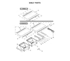 Ikea IRT138FDM00 shelf parts diagram