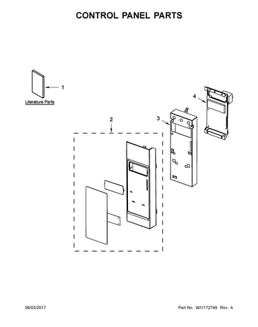Control panel parts