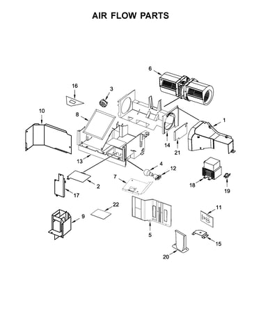 Air flow parts