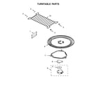 KitchenAid YKHMS2040WS3 turntable parts diagram