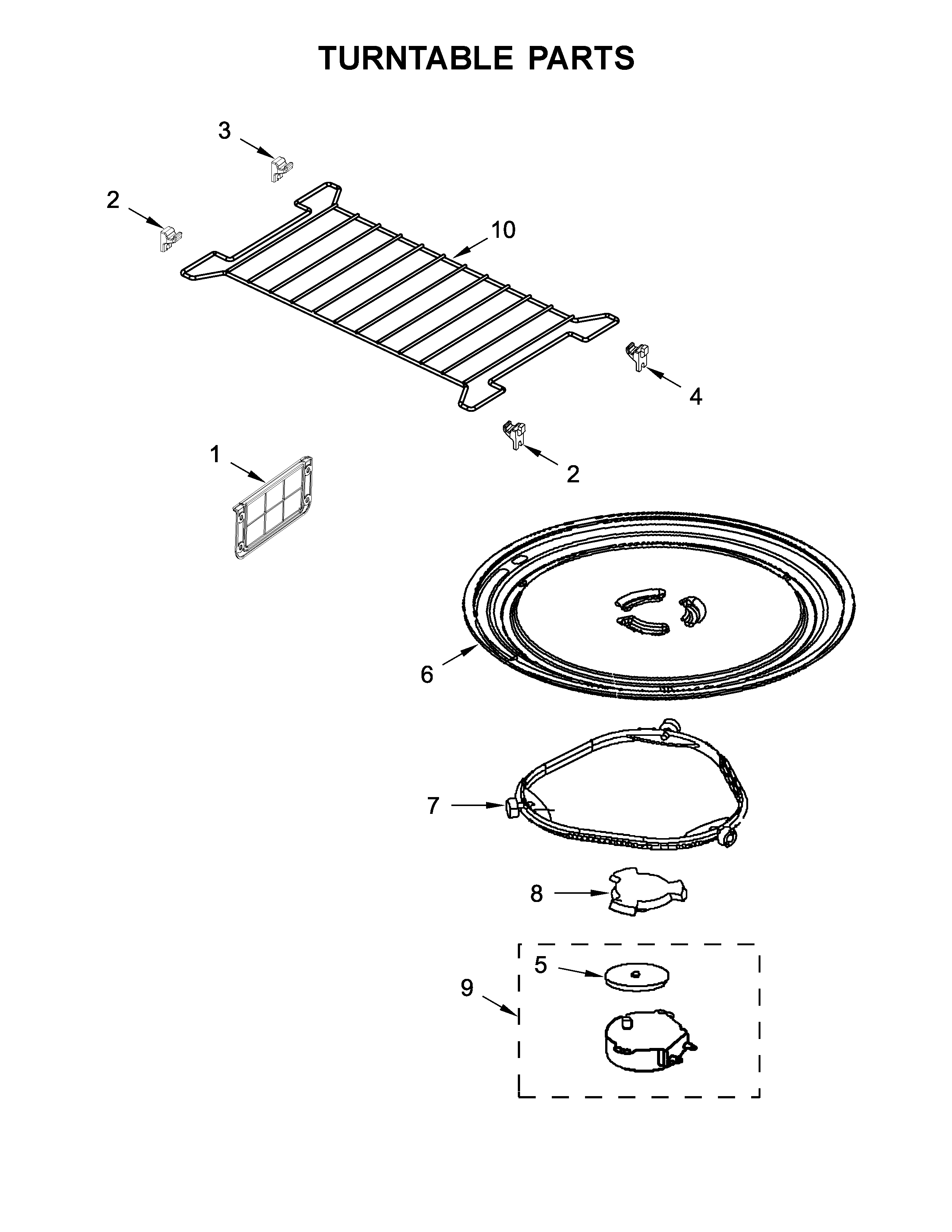 Turntable parts
