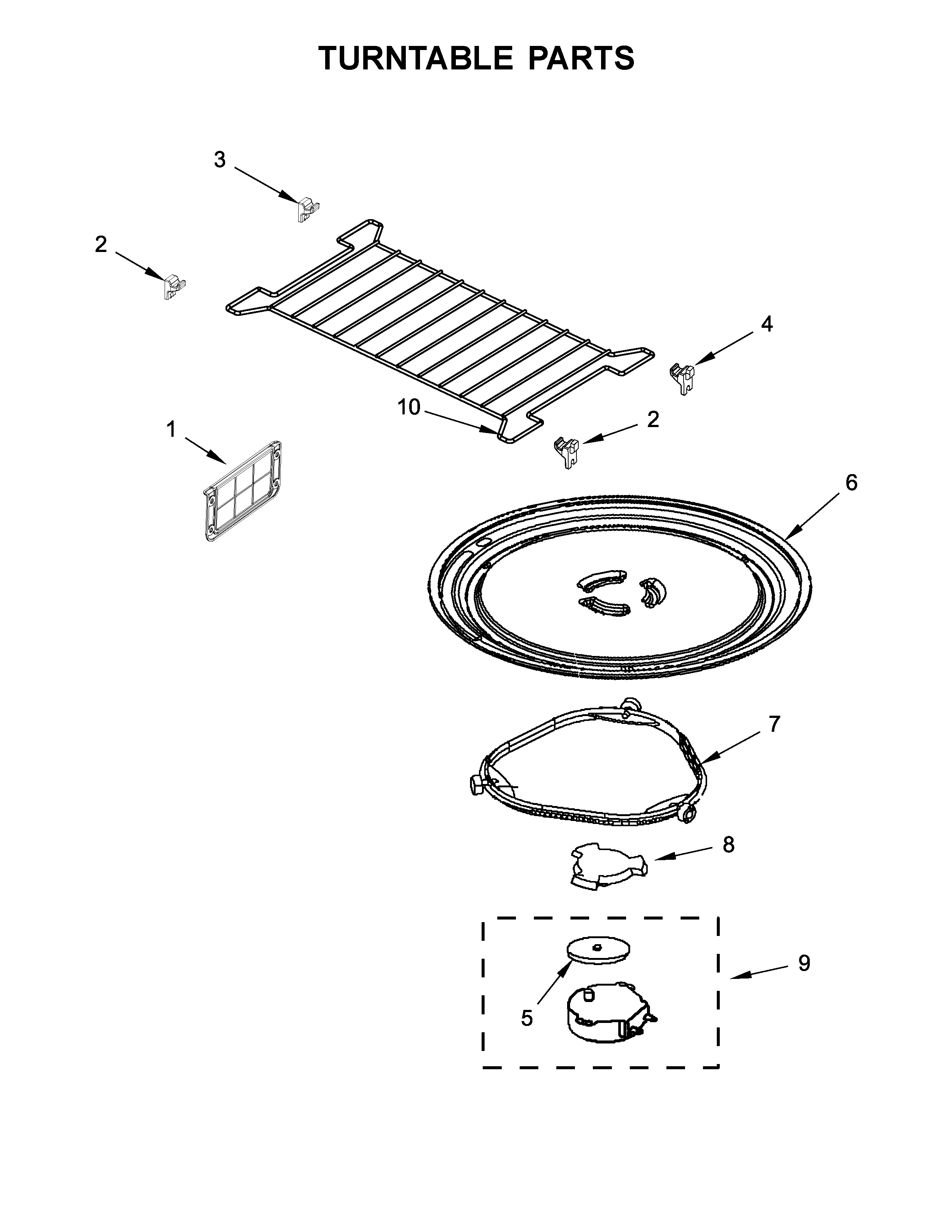 TURNTABLE PARTS