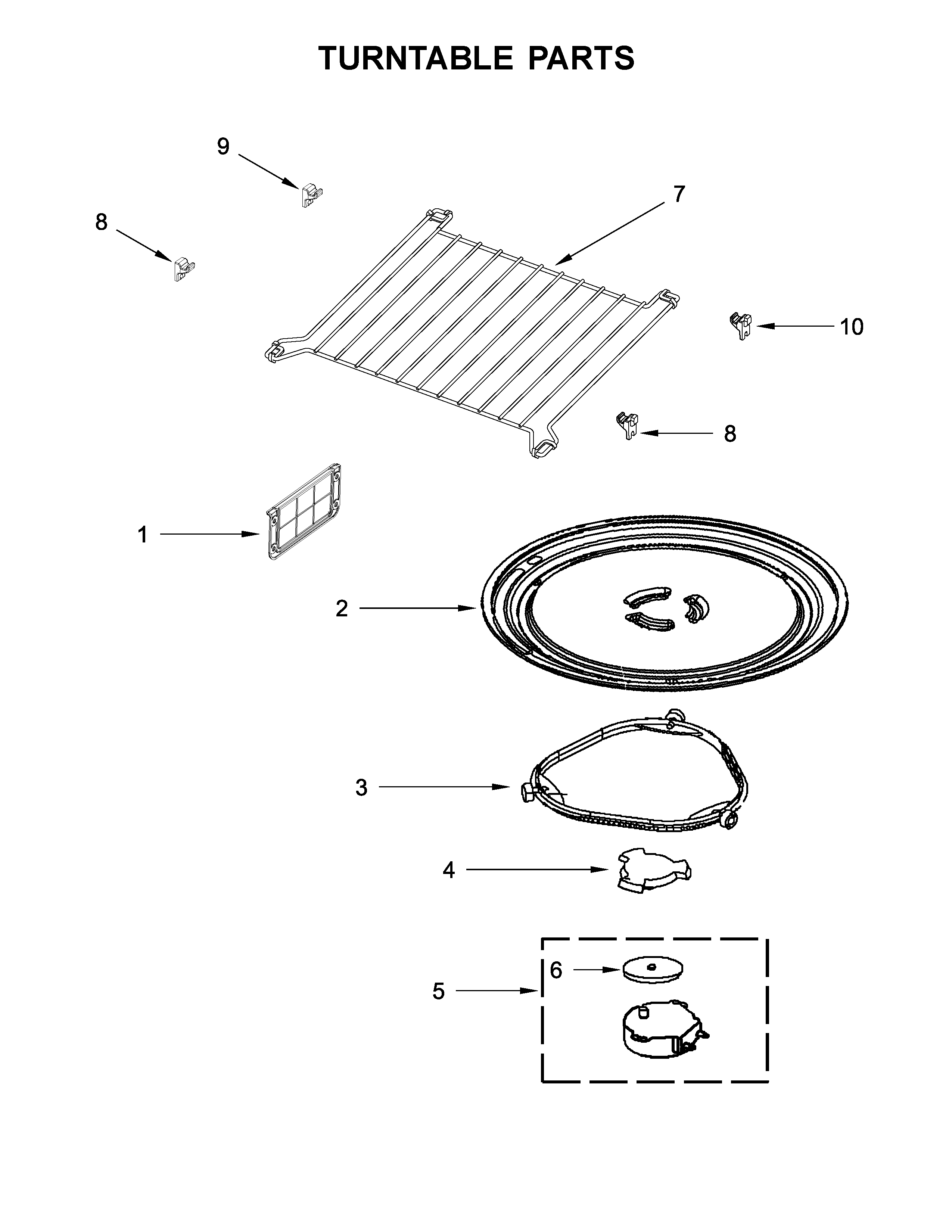 TURNTABLE PARTS