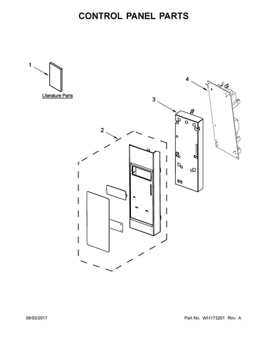 Control panel parts