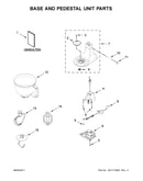 Base and pedestal unit parts