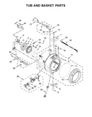 Tub and basket parts