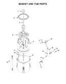 Basket and tub parts