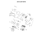 Jenn-Air YJMV9196CB2 air flow parts diagram