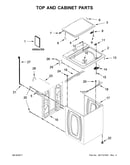 Top and cabinet parts
