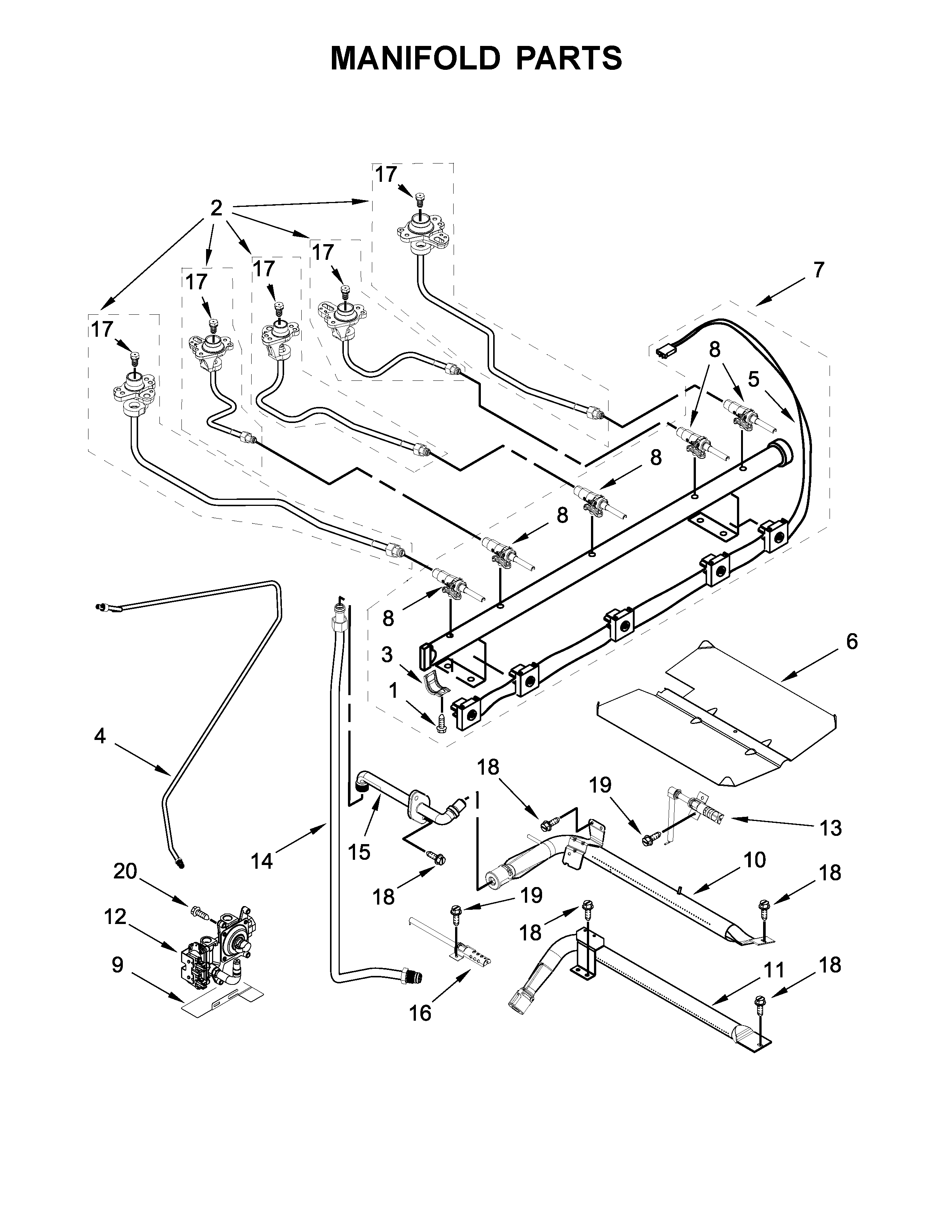 Manifold parts