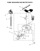 Pump, washarm and motor parts