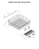 Upper rack and track parts