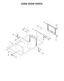 Oven door parts