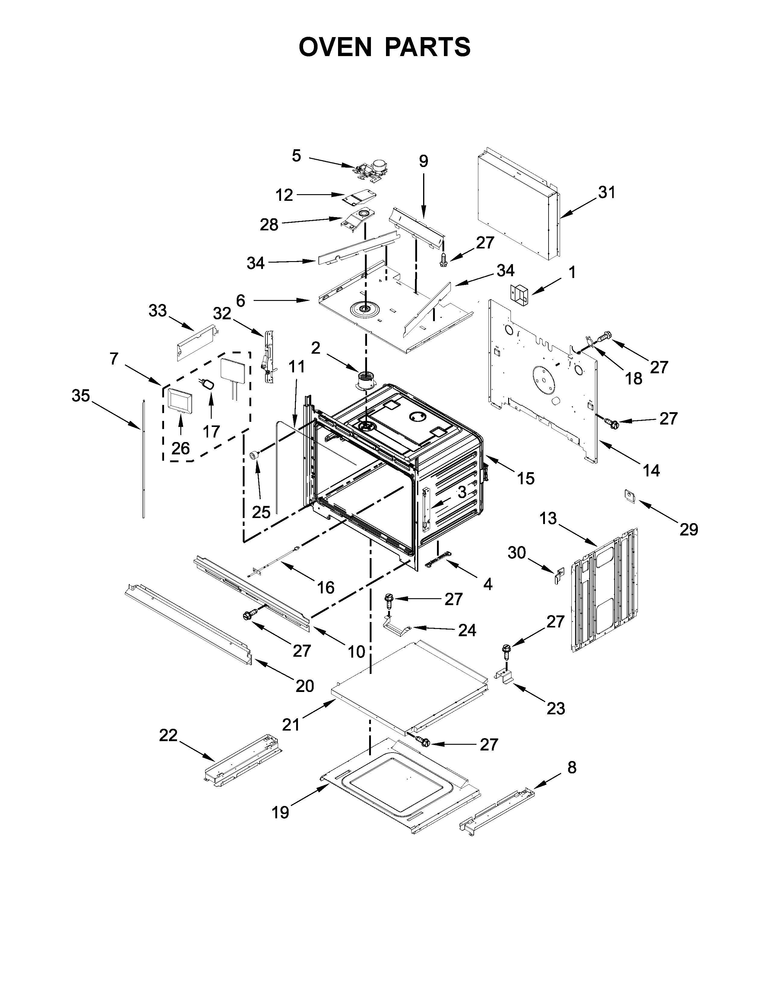 Oven parts