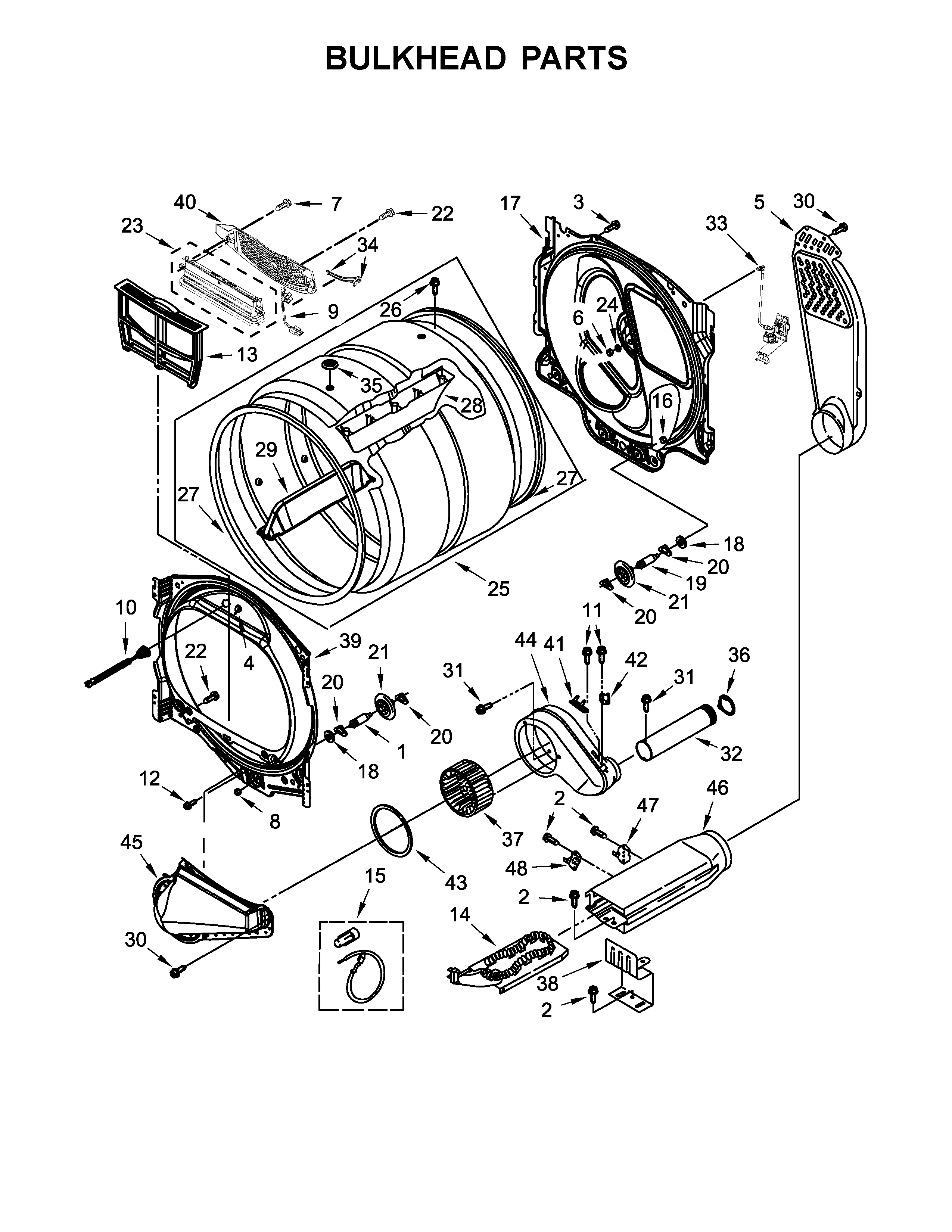 Bulkhead parts