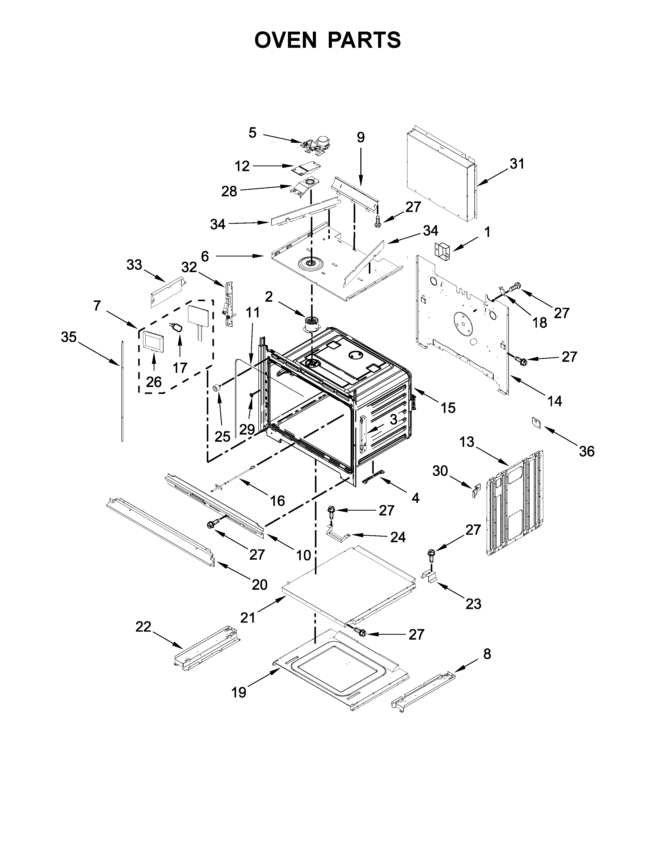 Oven parts