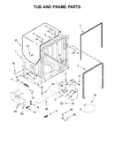Tub and frame parts