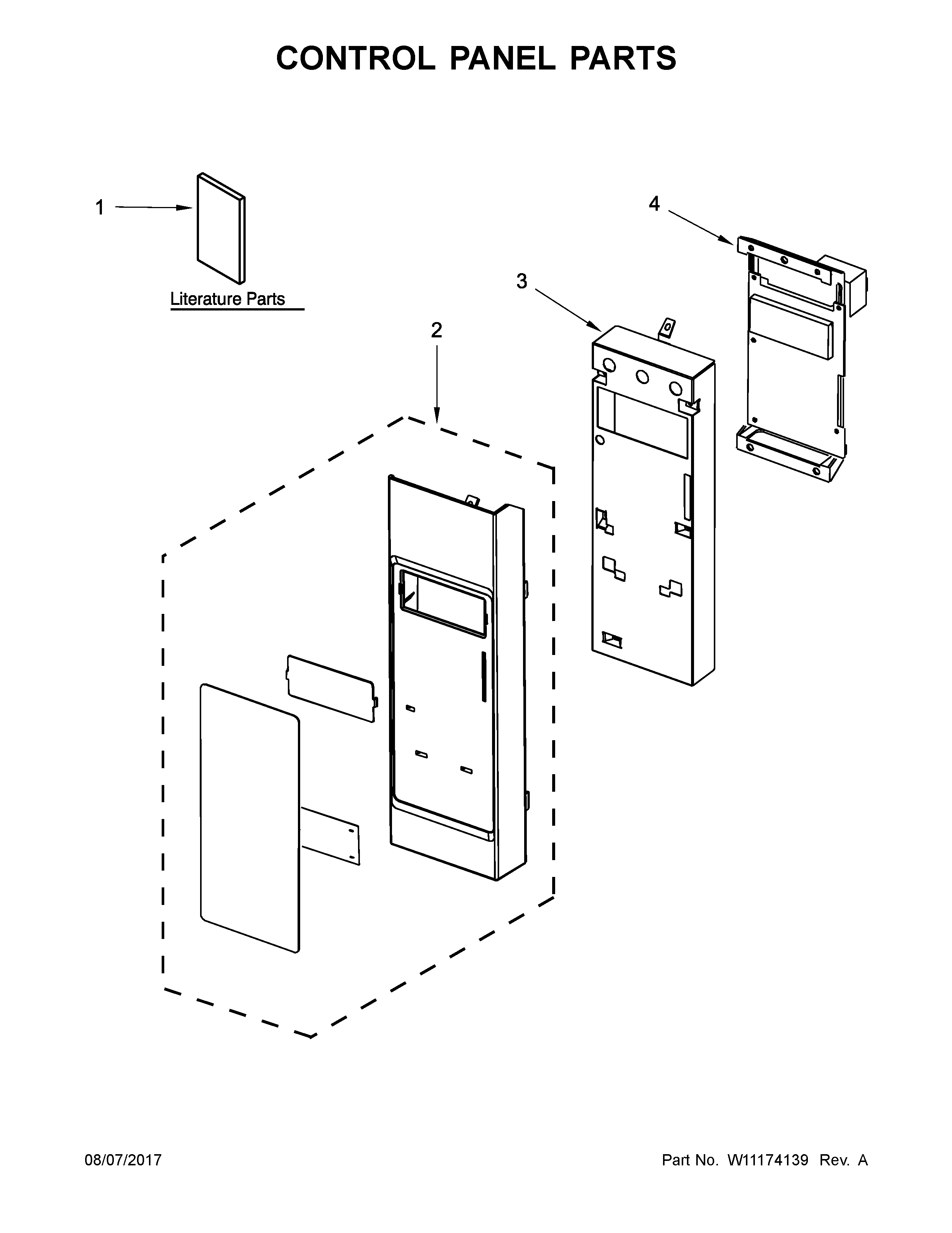 Control panel parts