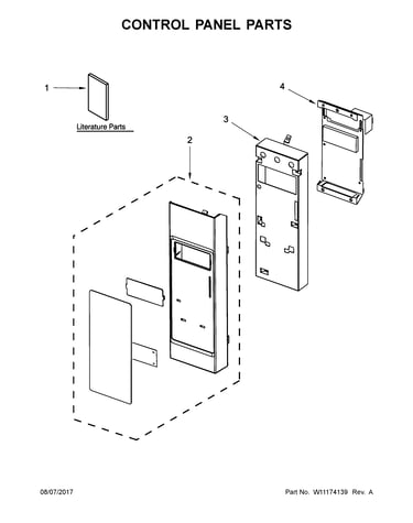 Control panel parts