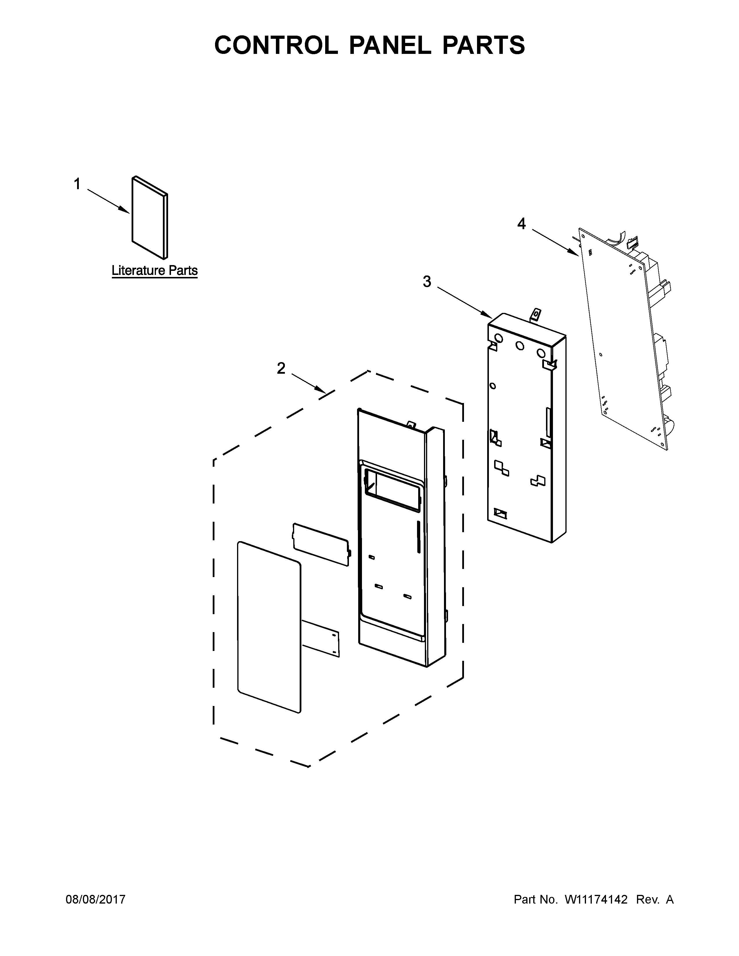 Control panel parts