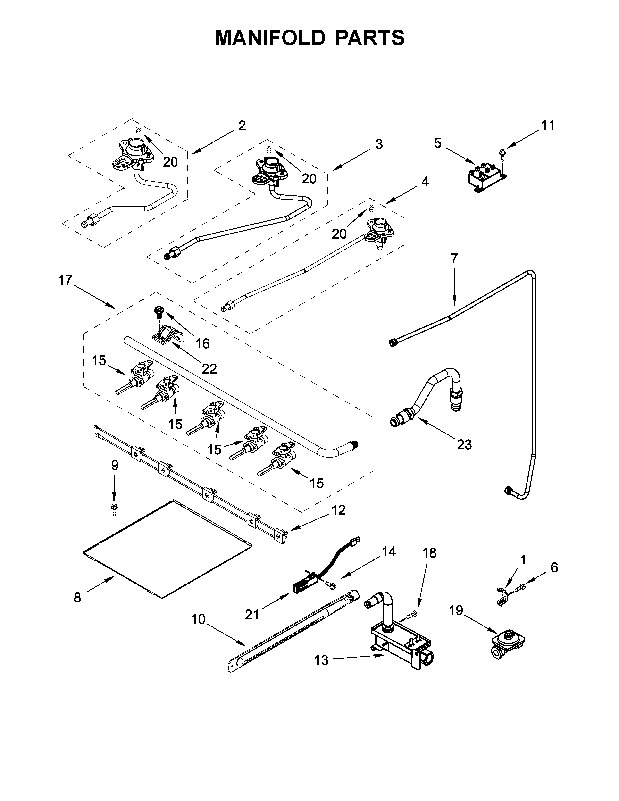 MANIFOLD PARTS