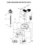 Pump, washarm and motor parts