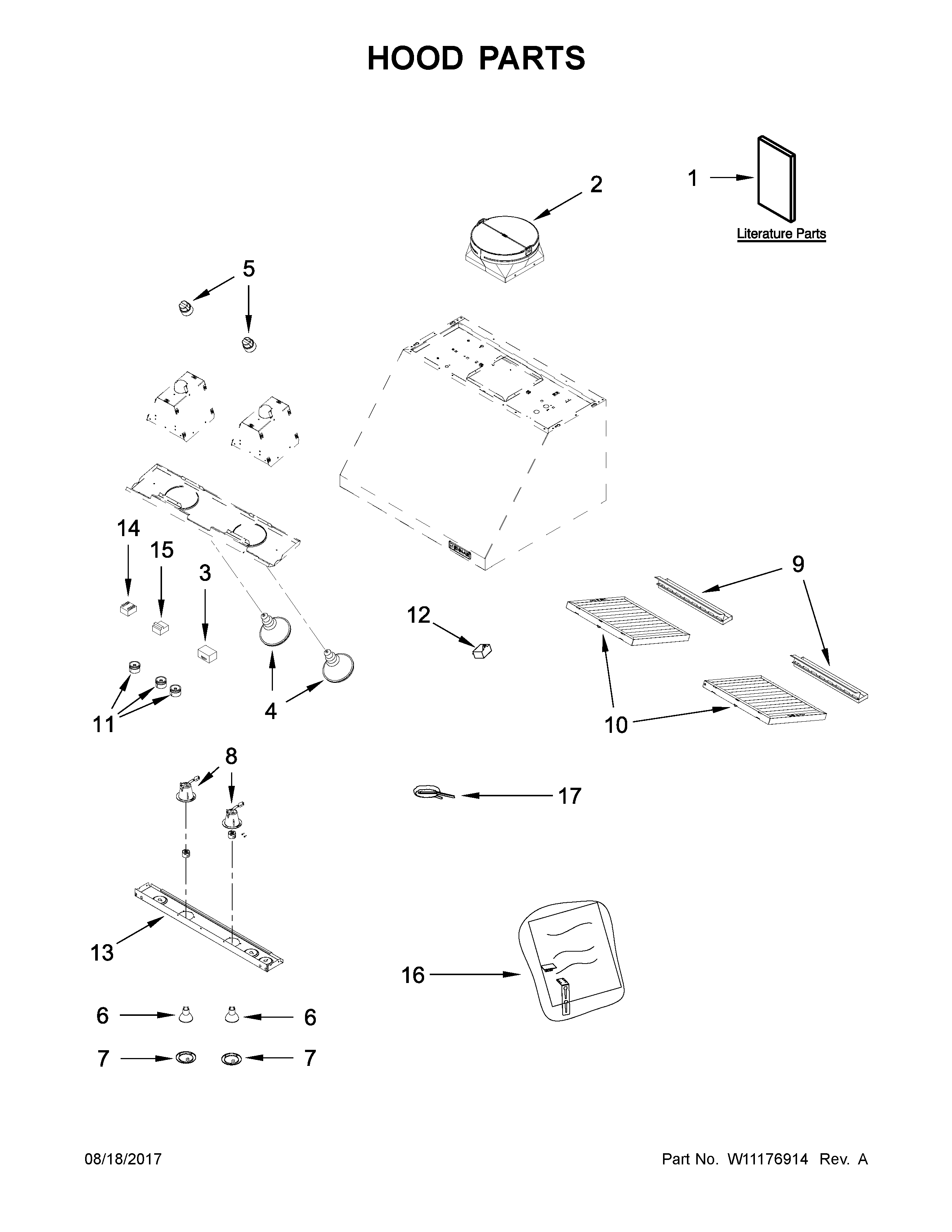 Hood parts