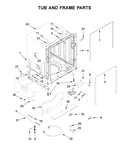 Tub and frame parts