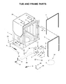 Tub and frame parts