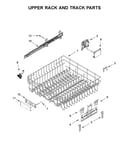 Upper rack and track parts