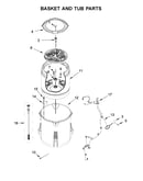 Basket and tub parts