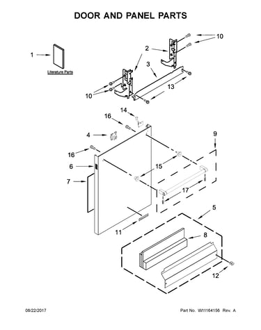 Door and panel parts