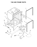 Tub and frame parts