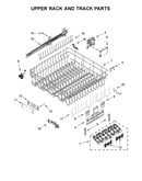 Upper rack and track parts