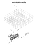 Lower rack parts