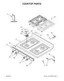 Cooktop parts