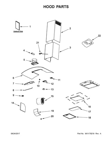 Hood parts