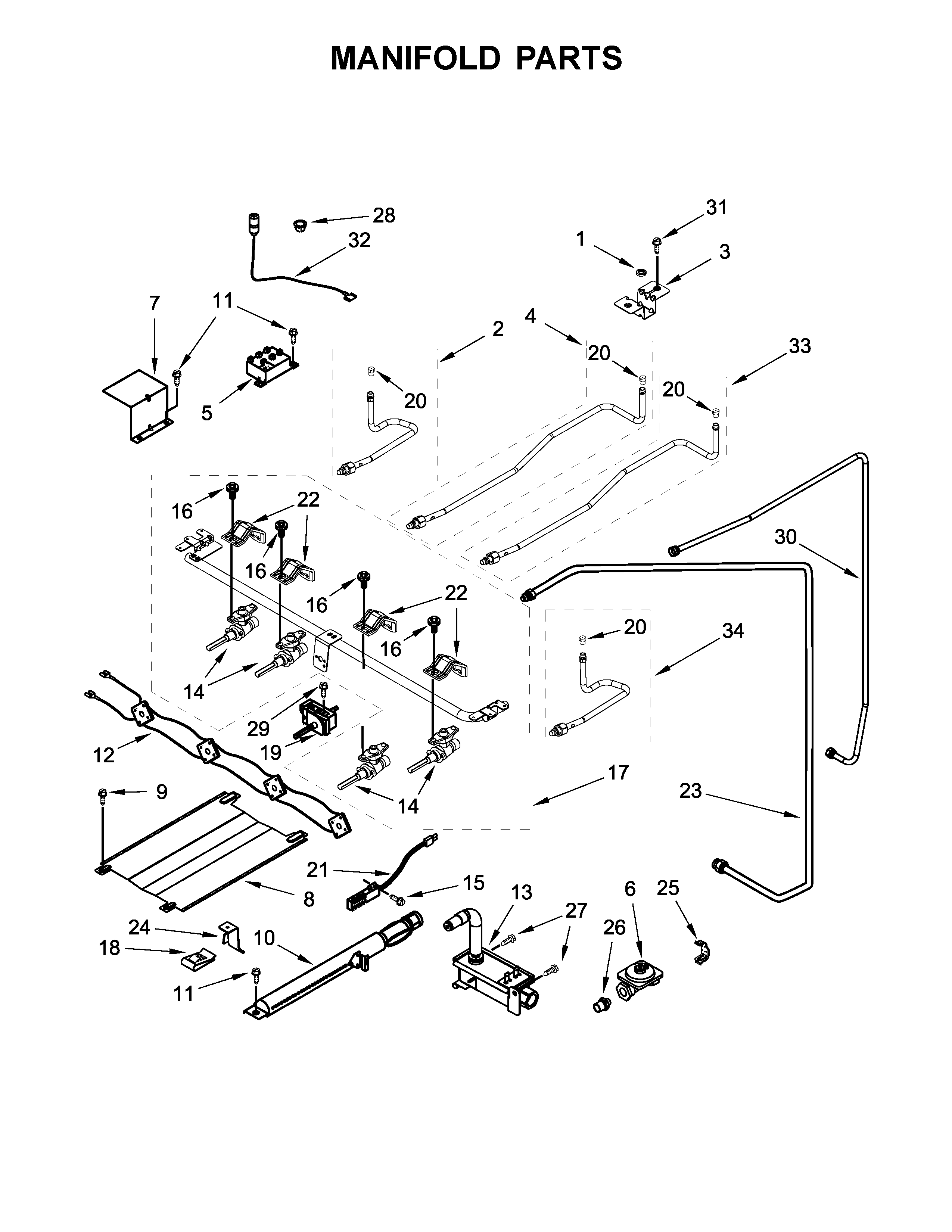 MANIFOLD PARTS
