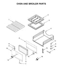 Oven and broiler parts