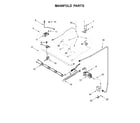 Amana AGR4230BAW3 manifold parts diagram