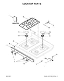 Cooktop parts