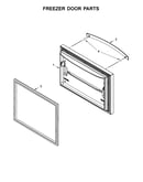 Freezer door parts