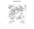 Whirlpool WGD8500DC4 bulkhead parts diagram